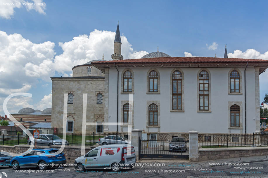 EDIRNE, TURKEY - MAY 26, 2018: Eski Camii Mosque in city of Edirne,  East Thrace, Turkey