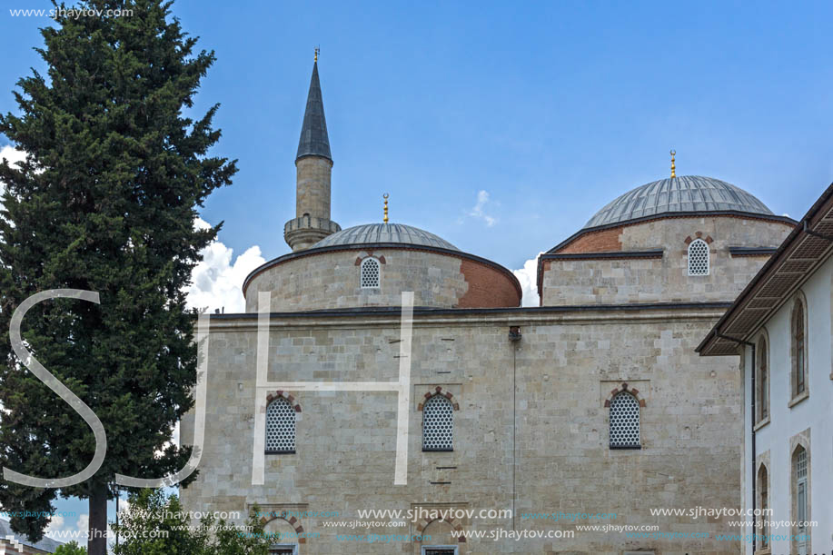 EDIRNE, TURKEY - MAY 26, 2018: Eski Camii Mosque in city of Edirne,  East Thrace, Turkey