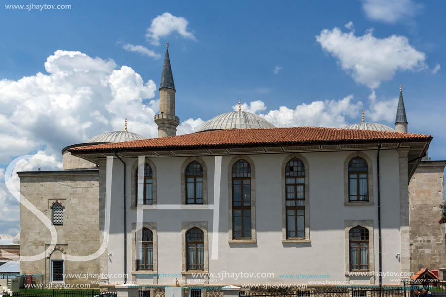 EDIRNE, TURKEY - MAY 26, 2018: Eski Camii Mosque in city of Edirne,  East Thrace, Turkey