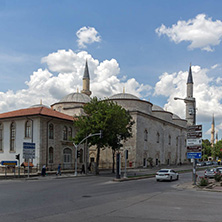 EDIRNE, TURKEY - MAY 26, 2018: Eski Camii Mosque in city of Edirne,  East Thrace, Turkey