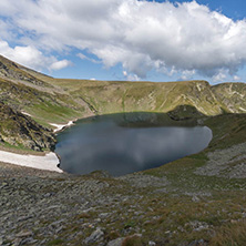 Summer view of The Eye and The Kidney Lakes, Rila Mountain, The Seven Rila Lakes, Bulgaria