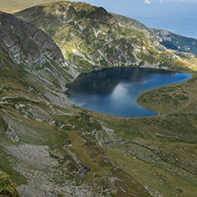 Summer view of  The Kidney Lake, Rila Mountain, The Seven Rila Lakes, Bulgaria