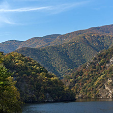 Amazing Autumn ladscape of The Krichim Reservoir, Rhodope Mountains, Plovdiv Region, Bulgaria