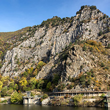 Amazing Autumn ladscape of The Krichim Reservoir, Rhodope Mountains, Plovdiv Region, Bulgaria