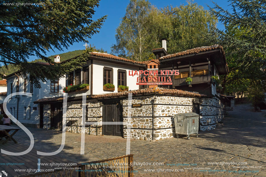 BLAGOEVGRAD, BULGARIA - OCTOBER 6, 2018: The Center of town of Blagoevgrad, Bulgaria